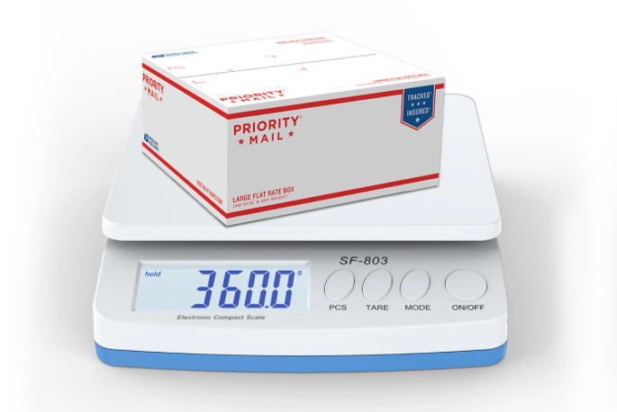 Electronic Digital Scale Balance 10kg x 1g Weighing Counting Stainless Steel Pan