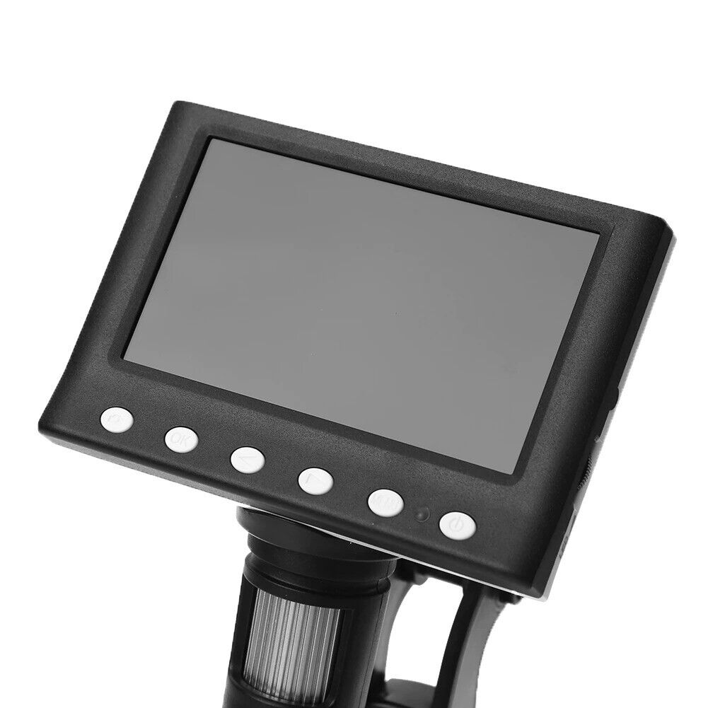Microscope Digital 4.3 inch Electronic Magnifier 1000X with 8 LED Magnifier