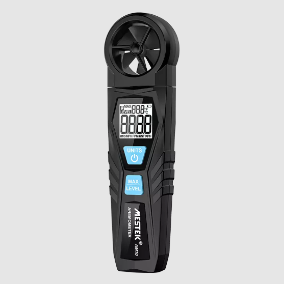Anemometer Digital Wind Speed Temperature Meter Gauge Tester Mestek