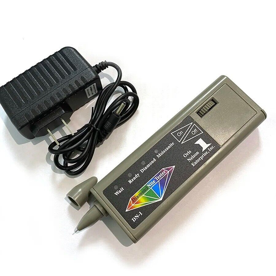 Diamond & Moissanite 2 in 1 Detector Gemstone Jewelry Tester Indicator Measures