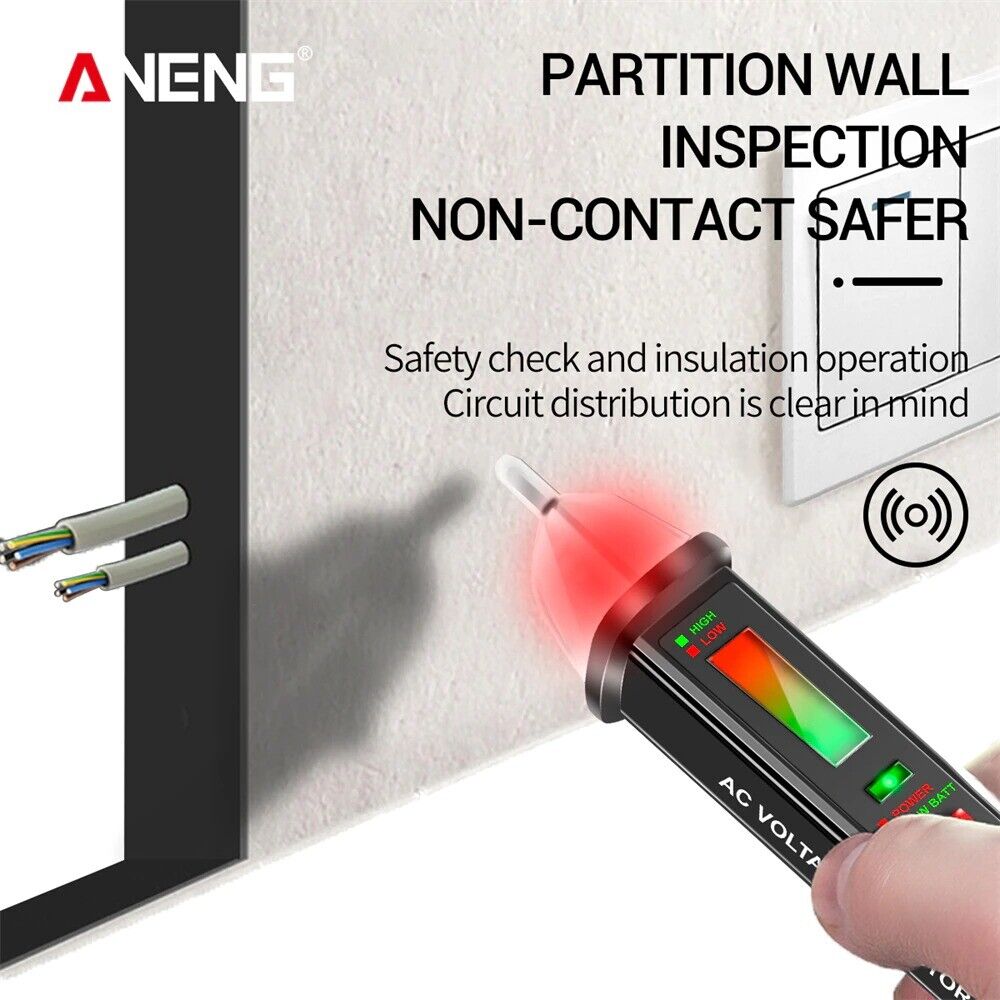 AC Voltage Detector Non Contact Voltage Tester ANENG VC1015 Electric Test Pen