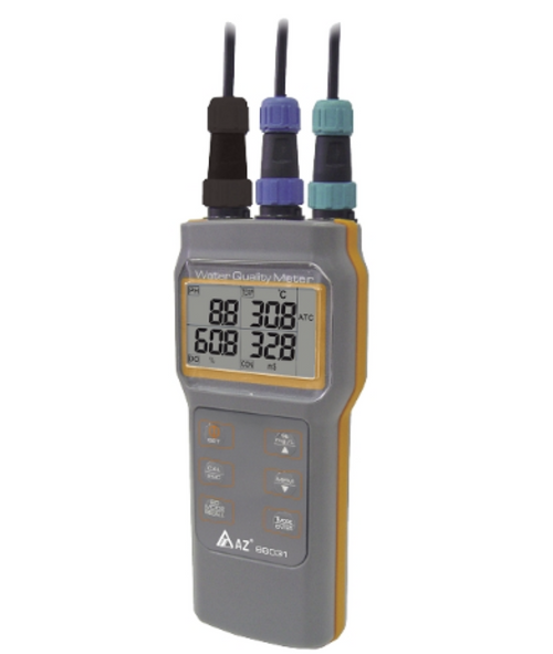 pH EC SALT TDS DO Temp Water Quality Testing Meter Lab or Field IP67 Rated