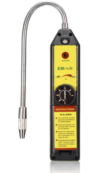 Leak Detector Refrigerant Hvac Halogen Gas Freon Sensor High Accuracy Eletech