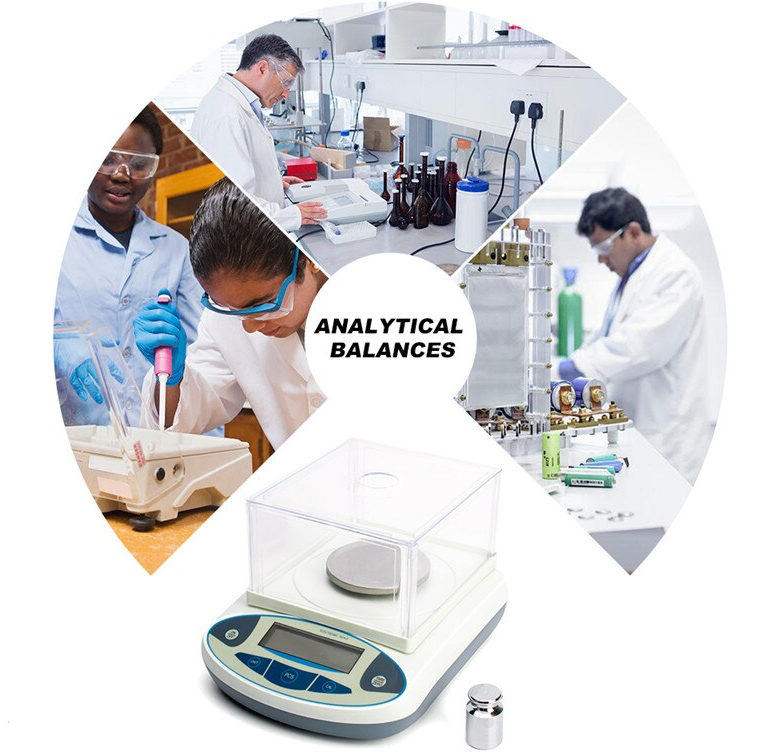 Electronic Scales 3000g Lab Balance 3kg x 0.01g Precision  Analytical Weighing