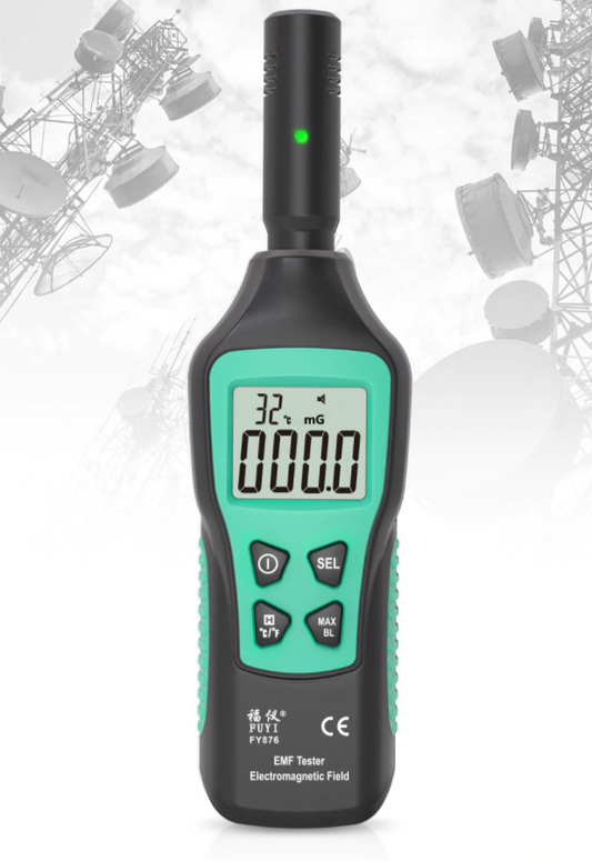 Electromagnetic Field Radiation Monitor Detector EMF Tester Meter LCD FUYI