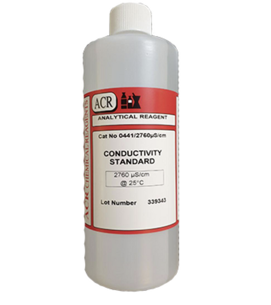 Conductivity Calibration Solution (2760 uS/cm) - 1000ml Standard