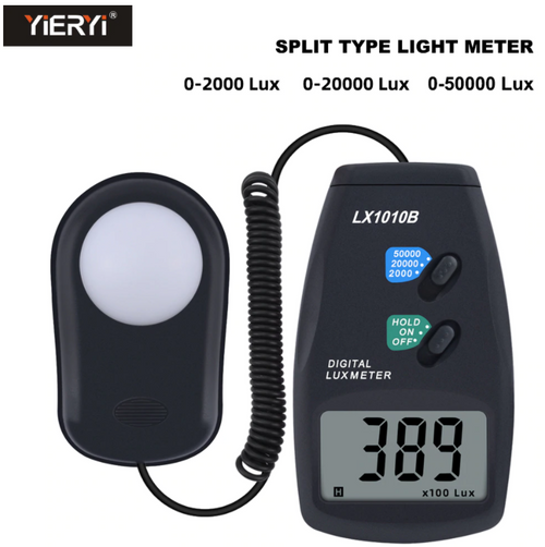 Digital Light Lux Meter Luxmeter Measure 0~50,000 Photometer illuminance LX1010B