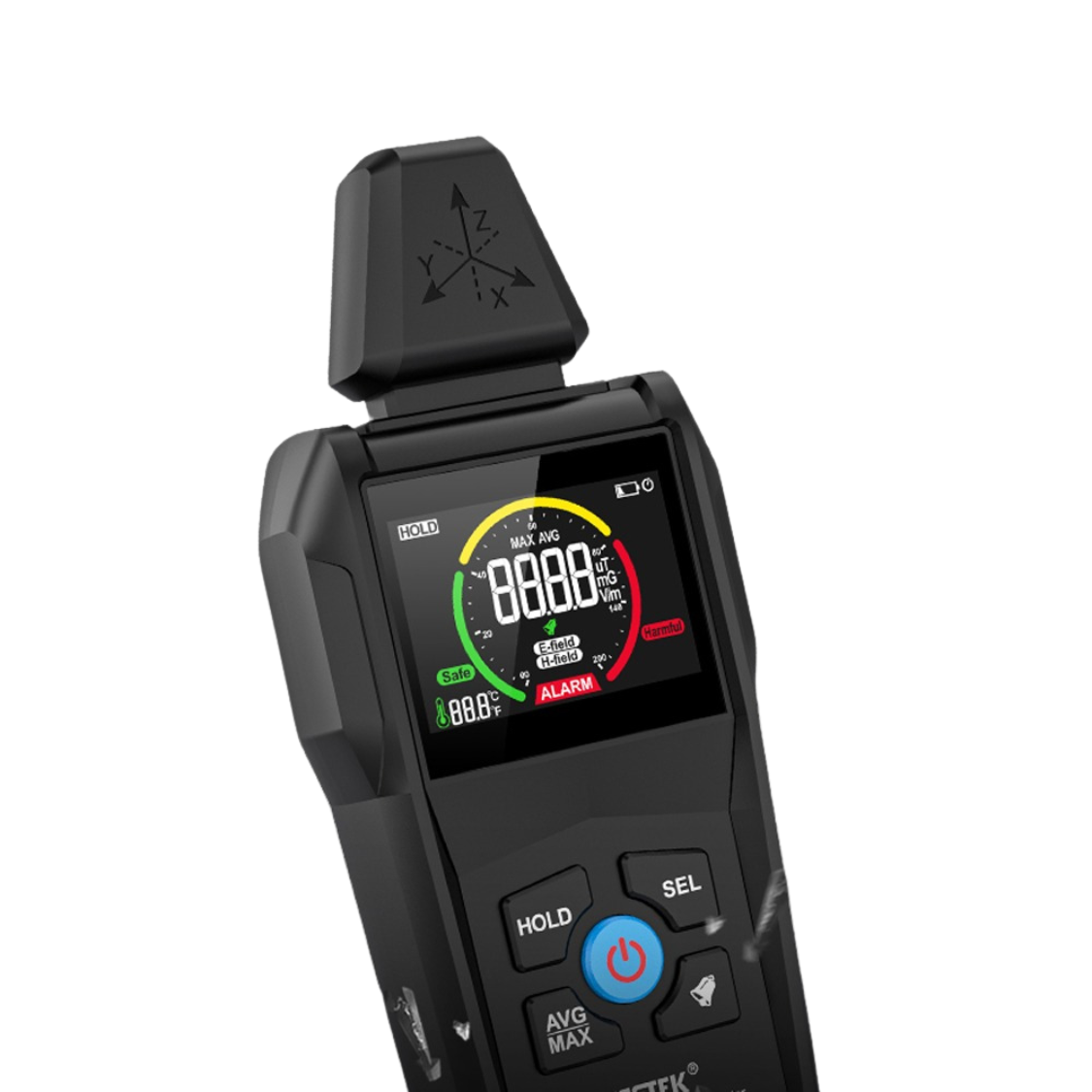 EMF Electromagnetic Radiation Tester Meter Magnetic Field Radiation Detector