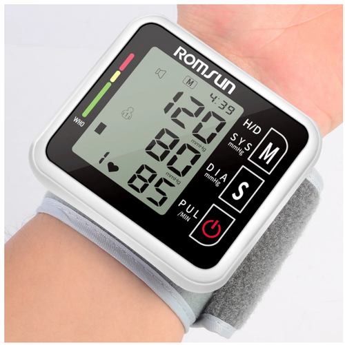 Wrist Blood Pressure Monitor Meter Portable Automatic Heart Rate Pulse DGG518