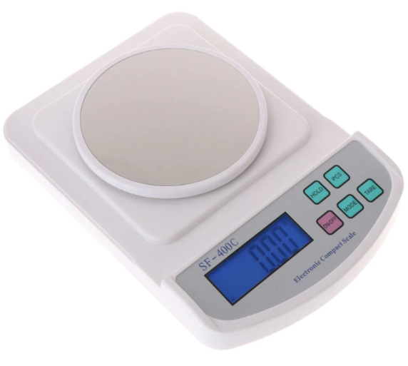 Electronic Scales Balance 500g x 0.01g Digital Weigh LCD Display Lab Industrial