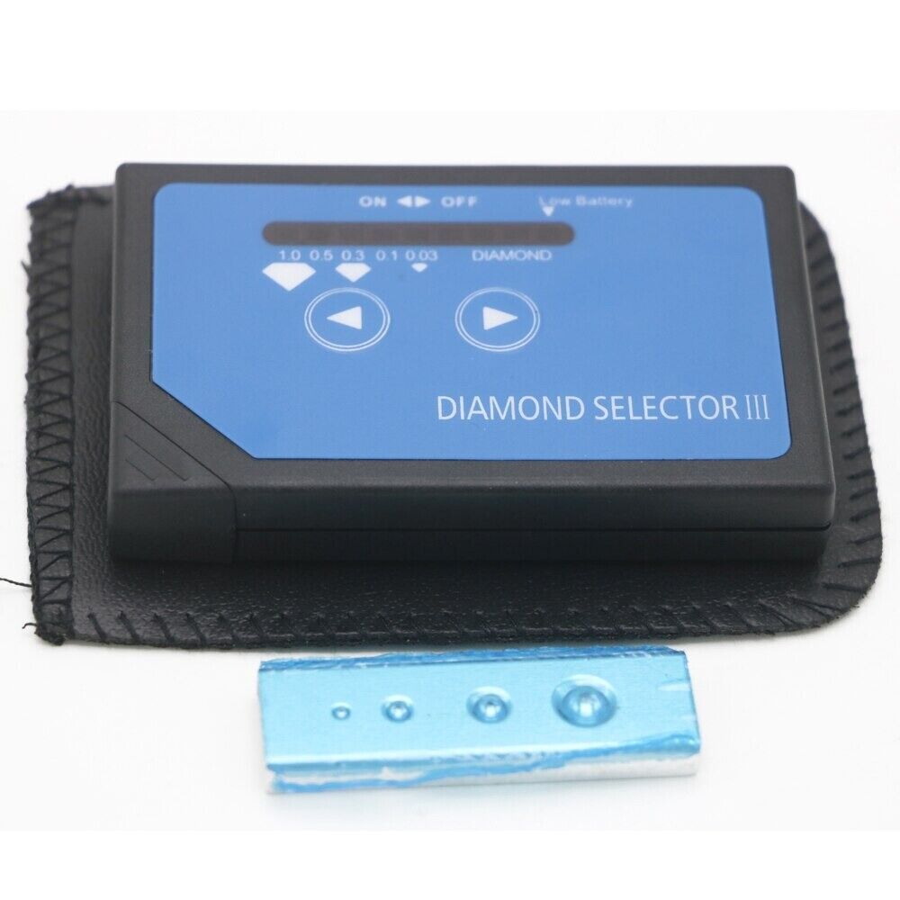 Diamond Tester Portable Electronic Jewelry Gemstone Selector Tool Sound Light