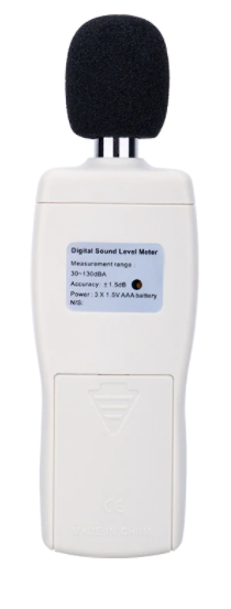 Digital Sound Noise Level Meter Testing Monitor 30-130dBA SMART SENSOR AS804