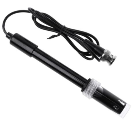 PH Probe Electrode Replacement Sensor BNC 75 cm Cable Aquariums Hydroponics Lab