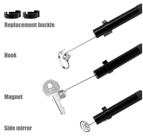 Endoscope Industrial 4.3 Inch LCD Color Screen 5m Cable  1080P with 8 LEDs