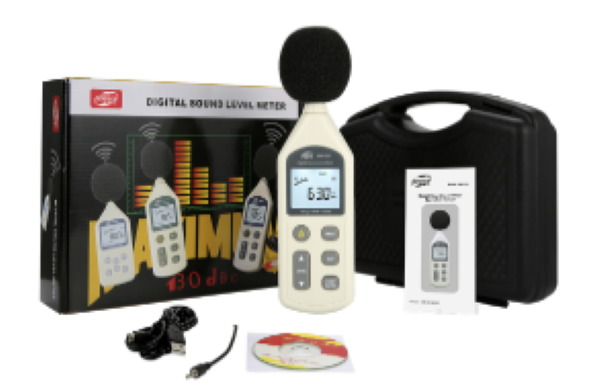 Digital Noise Sound Level Meter Tester Measures Benetech 30-130 dB GM1357