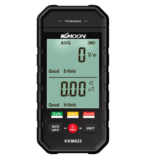 EMF Tester Meter Electromagnetic Radiation Electric & Magnetic Detector Reader