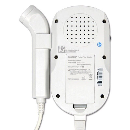 Fetal Doppler Heart Beat Monitor Backlight LCD 3MHz Probe CONTEC