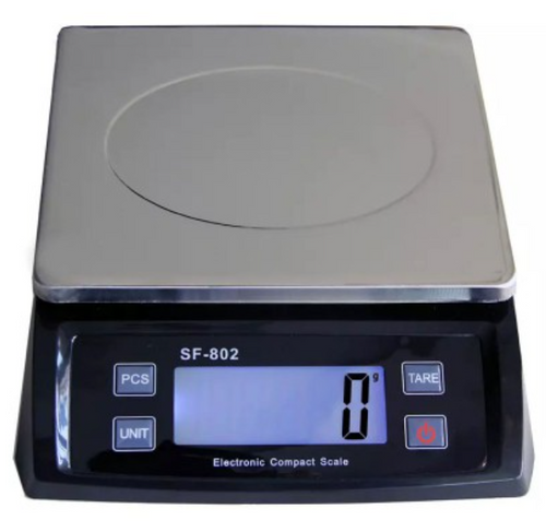 Electronic Digital Scale Balance 30kg x 1g Weighing Counting Stainless Steel Pan