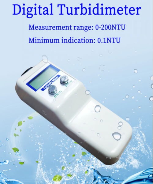 Digital Turbidity Meter Measures 0 to 200 NTU Tester Analyzer WGZ Series
