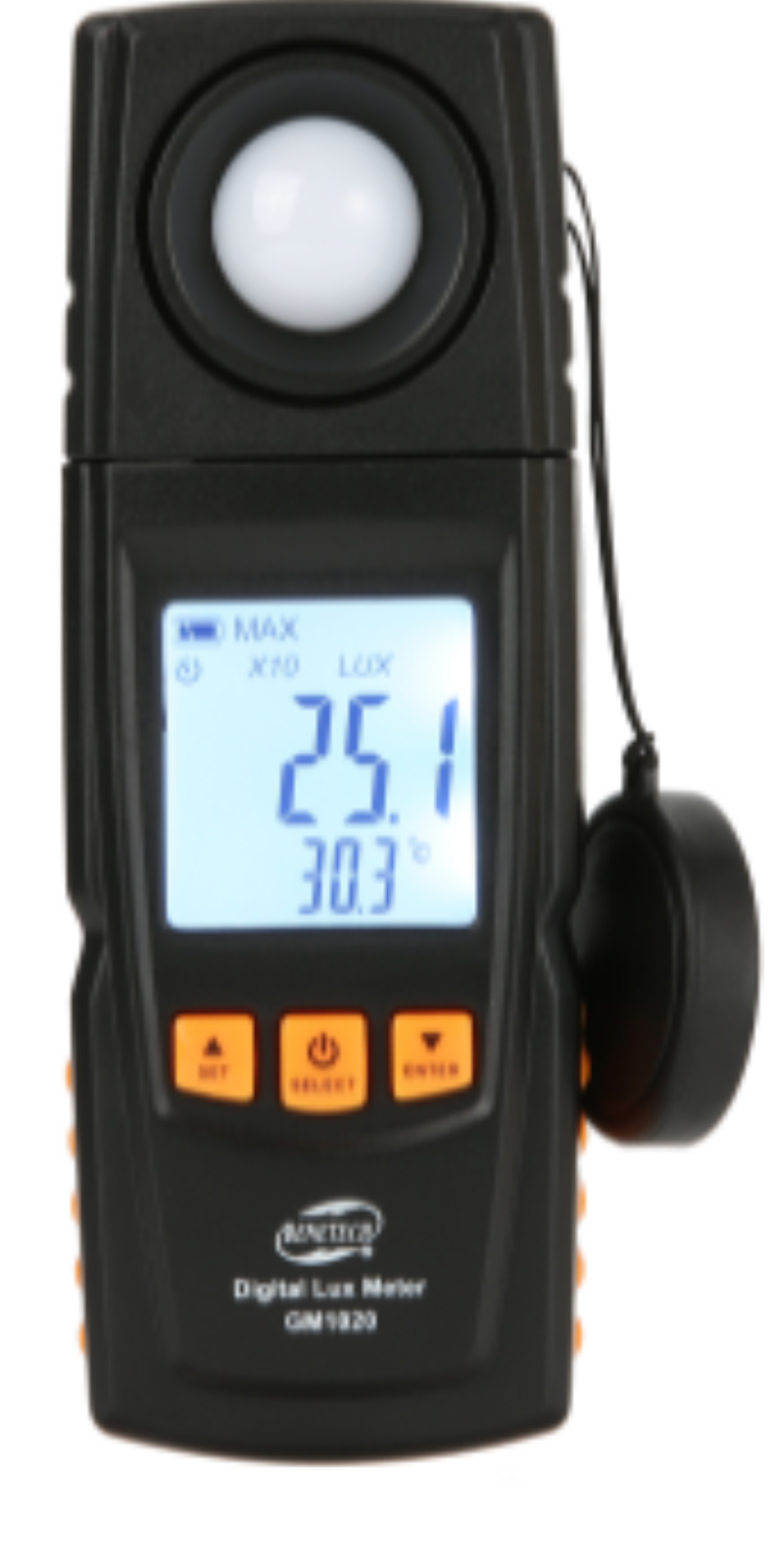 Light Sensor Logger Lux Light Meter Data Logger Digital Handheld Measure Luminometer LCD U