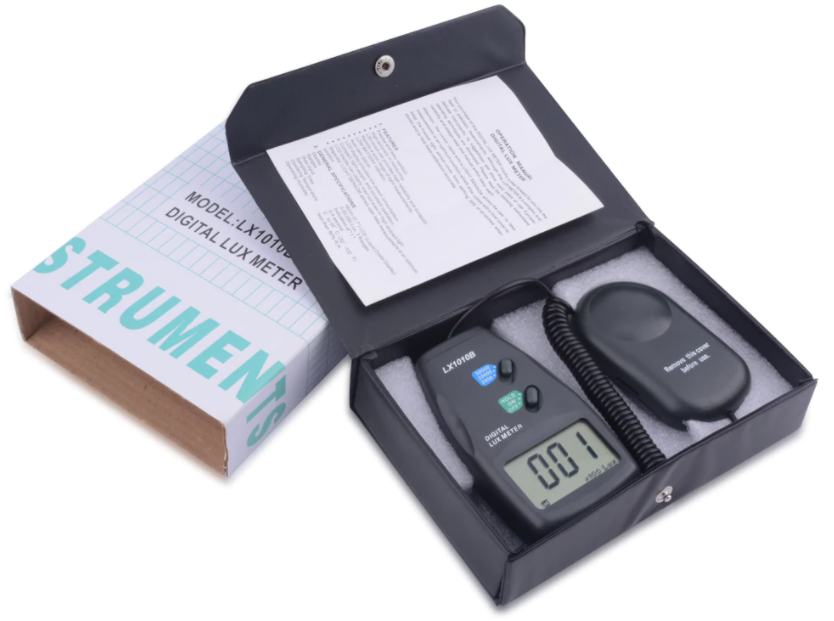 Digital Light Lux Meter Luxmeter Measure 0~50,000 Photometer illuminance LX1010B