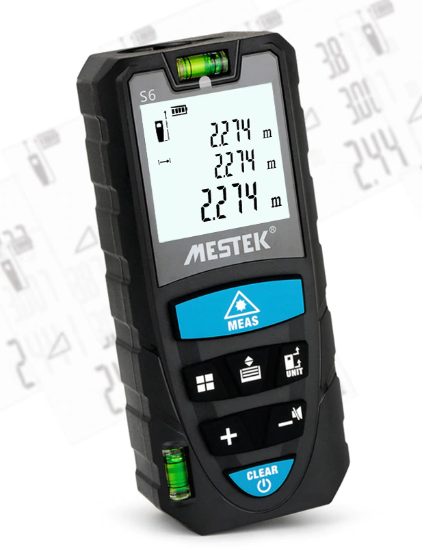 Laser Distance Meter Measurement 70m Rangefinder Digital Measuring Tape Range