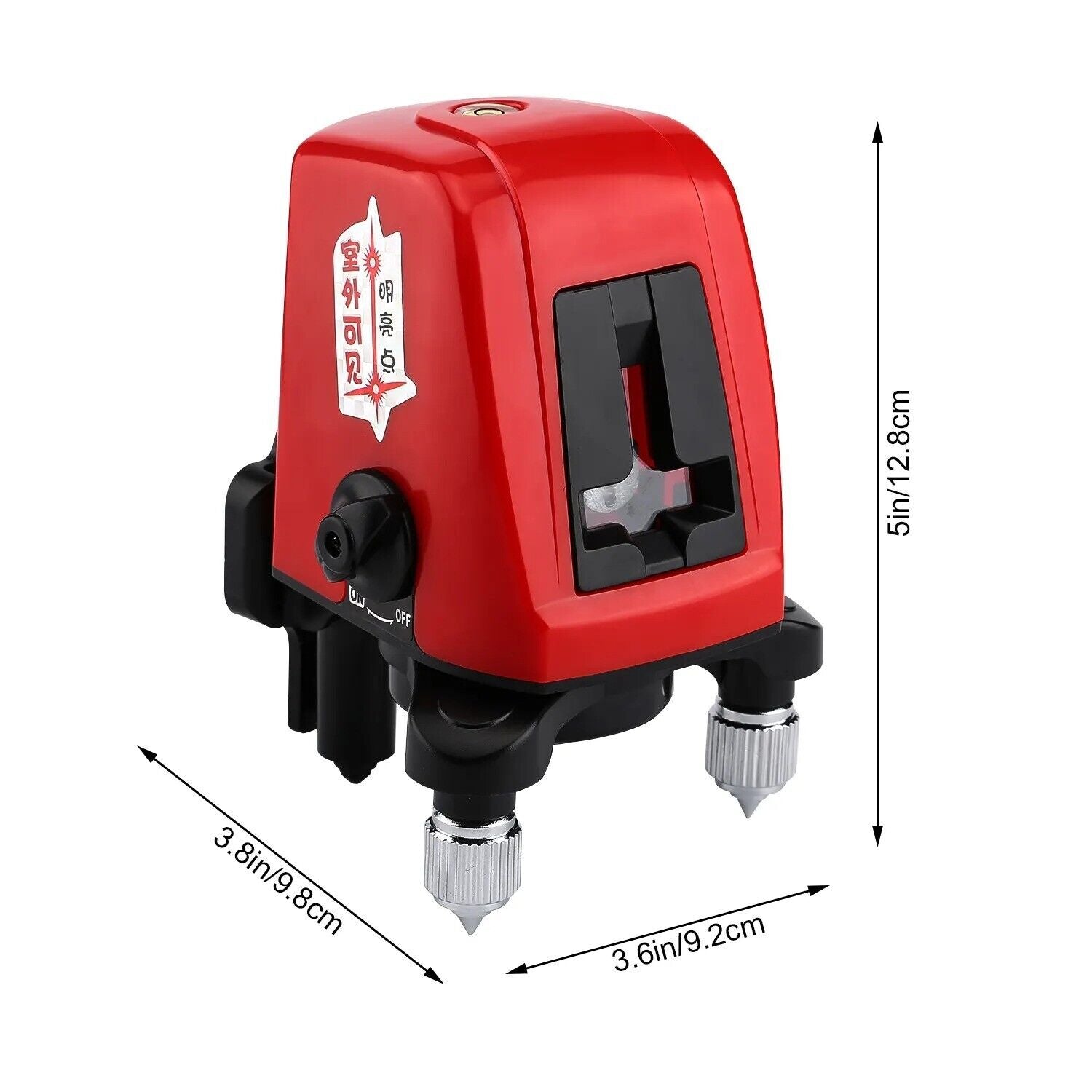 Laser Level Self-Levelling Cross Horizontal and Vertical Laser Red Line Leveller