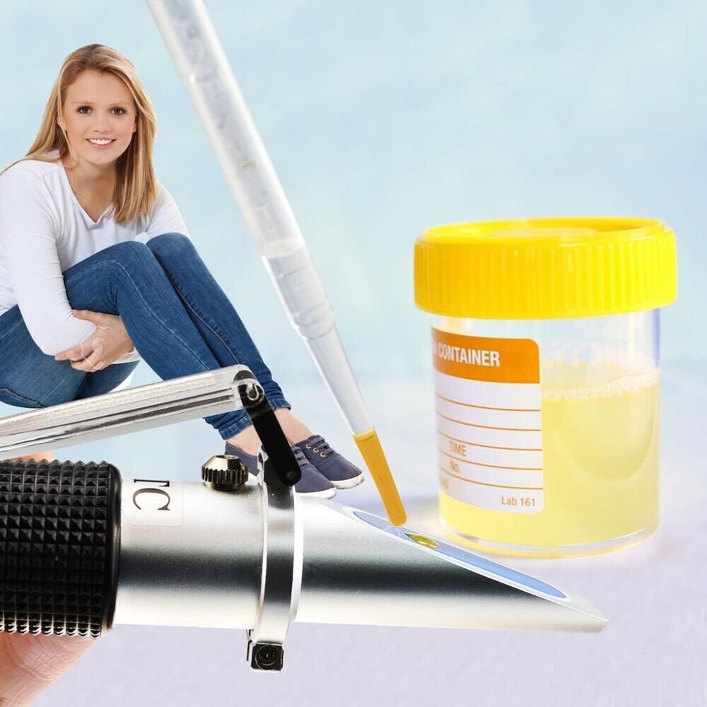 Urine Refractometer 3 in 1 Serum Protein, Specific Gravity & Refractive Index