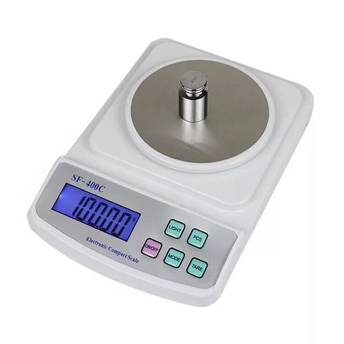 Digital Electronic Scales 500g x 0.01g Balance Weigh LCD Display Lab Industrial