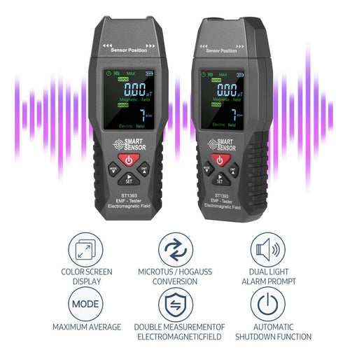 EMF Handheld Meter Detector Electromagnetic Field Radiation Tester  ST1393