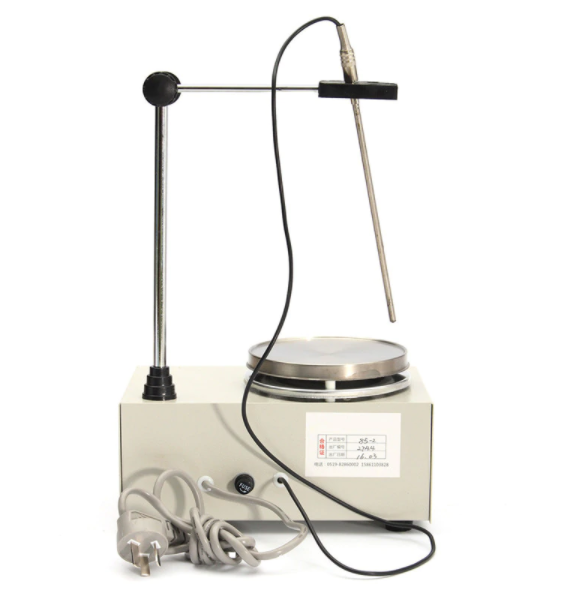 Magnetic Stirrer Hot Plate Stirring 1000ml 1℃ to 100℃ Dual Control Stir 85-2