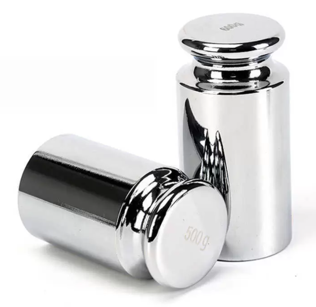Calibration Weight 500g x 2 Precision Chrome Plated Steel for Balance Scales