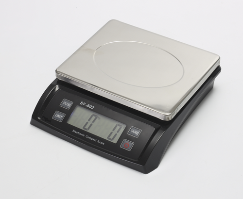 Electronic Digital Scale Balance 30kg x 1g Weighing Counting Stainless Steel Pan