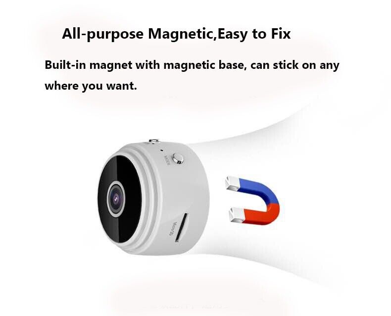 Mini Camera Wireless Security Remote Control Surveillance Night Camcorder 1080P