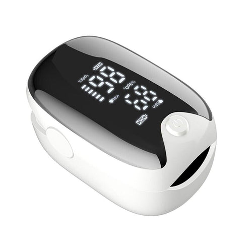Pulse Oximeter Blood Oxygen Saturation Meter Heart Rate Monitor LED Display