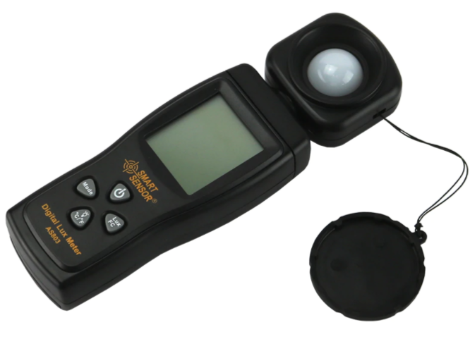 Light Meter Lux Meter Detector Measures 1-200,000 Digital LCD SMART SENSOR AS803