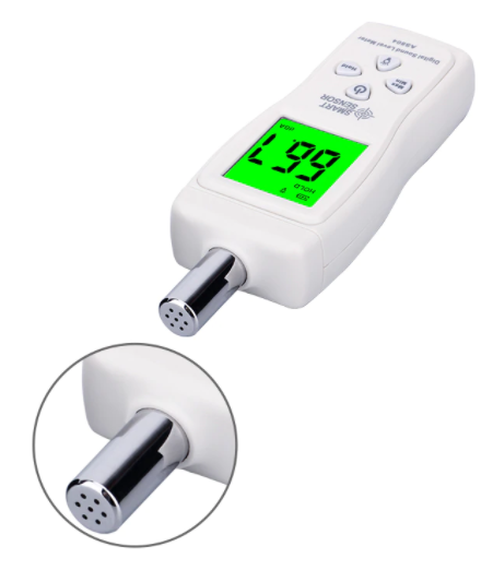 Digital Sound Noise Level Meter Testing Monitor 30-130dBA SMART SENSOR AS804