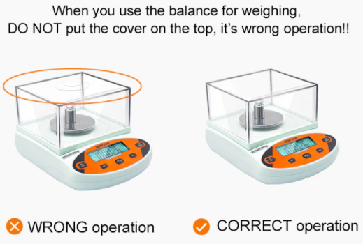 Electronic Scales Lab Balance 300g x 0.001g High Precision Analytical Weighing