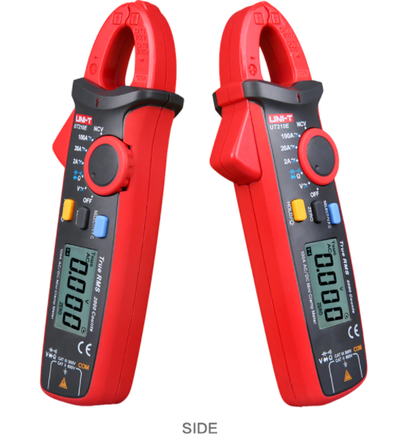 Digital Clamp Meter Multimeter True RMS 100Amp 600V AC DC UNI-T UT210E