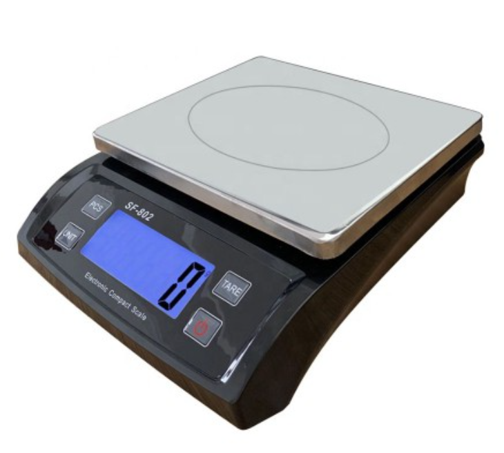 Electronic Digital Scale Balance 30kg x 1g Weighing Counting Stainless Steel Pan