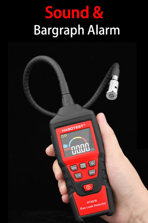 Gas Leak Detector Combustible Flammable Natural LPG Tester HT601B