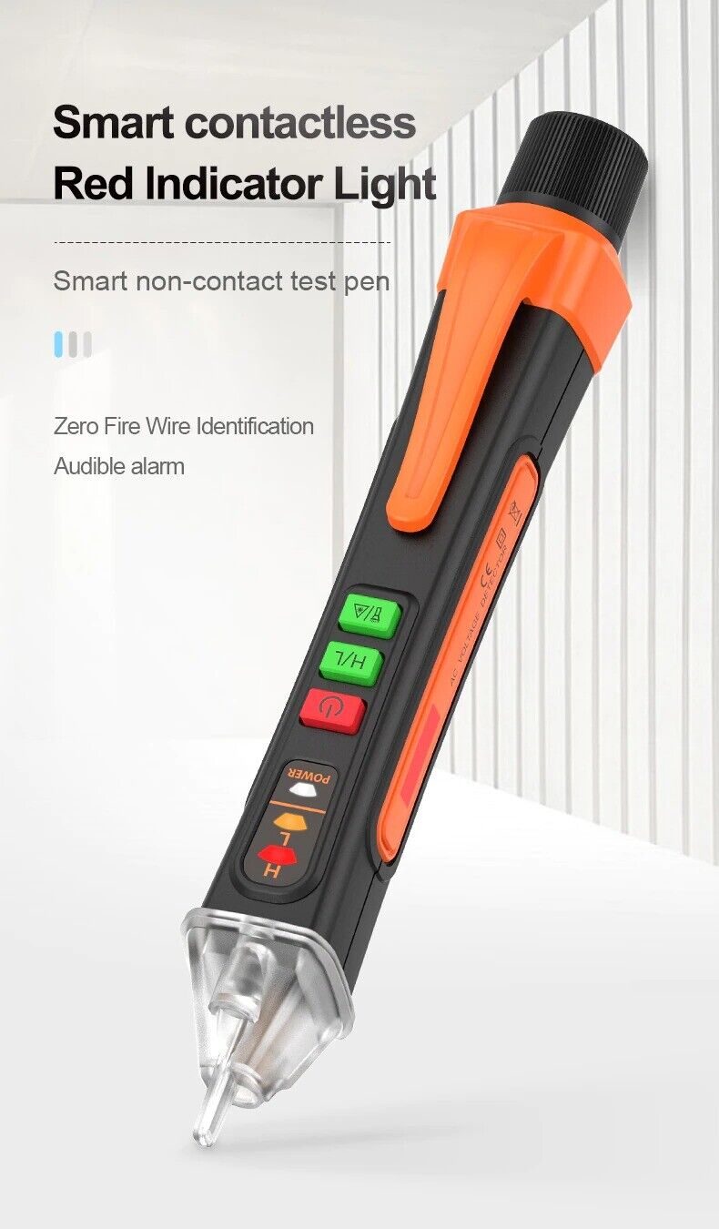Voltage Detector Smart Non-Contact Voltage Tester Pen Meter