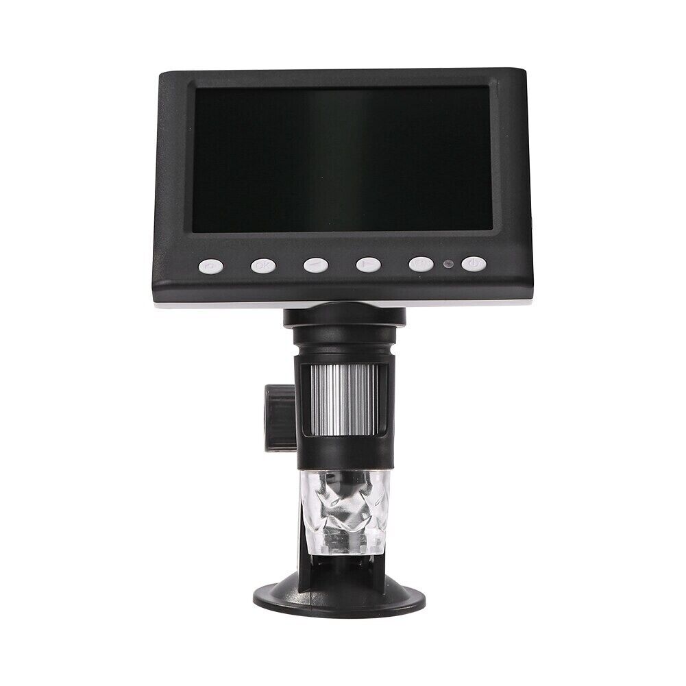 Microscope Digital 4.3 inch Electronic Magnifier 1000X with 8 LED Magnifier