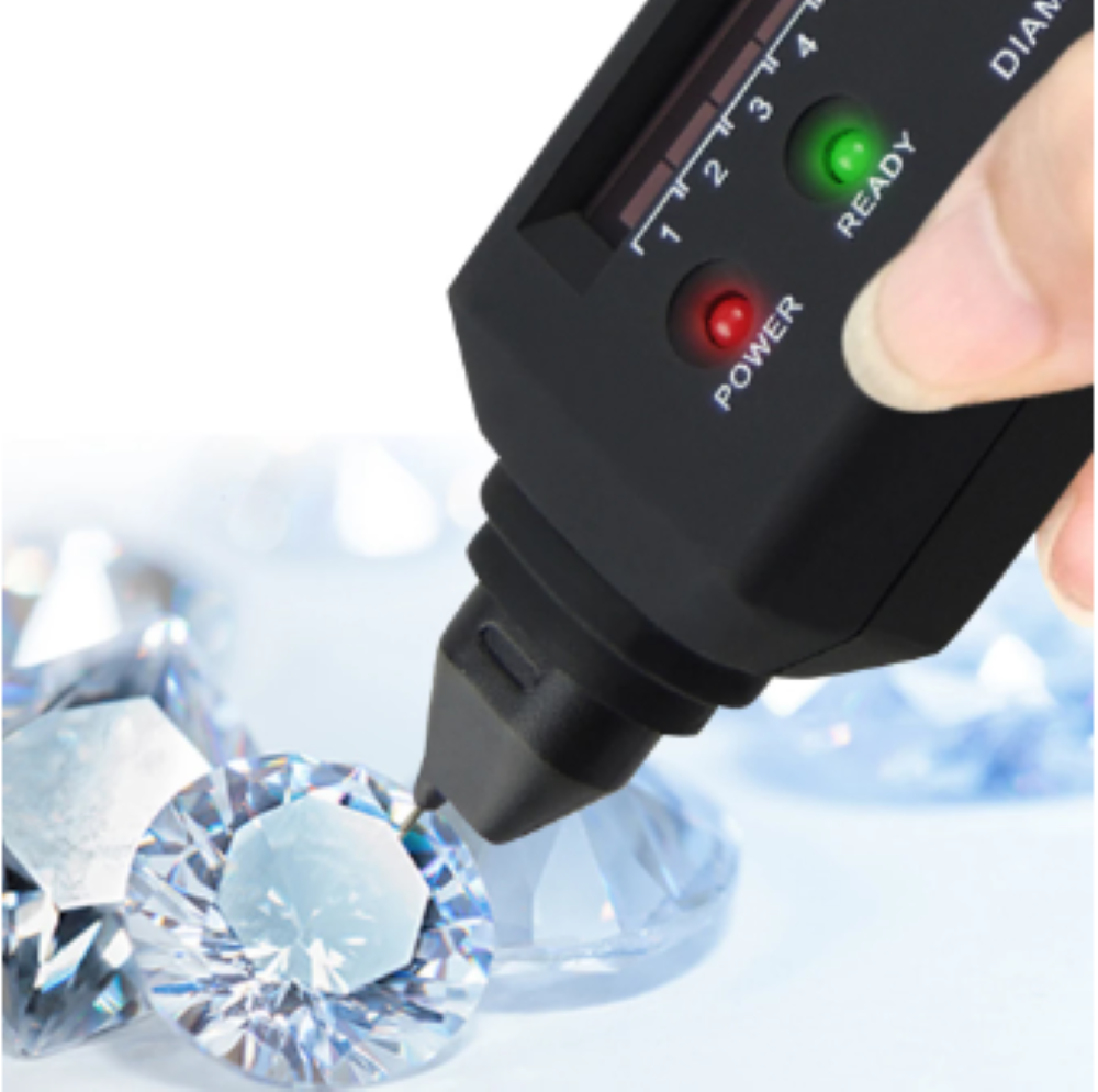 Diamond Tester Gemstone Jeweler Tool Tests Via Ultraviolet UV Light Fo