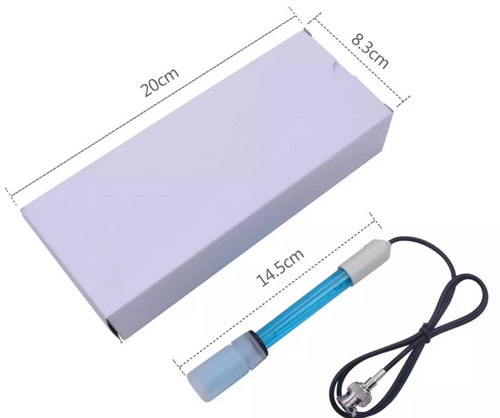 pH Probe Electrode Sensor BNC Meter Aquariums Hydroponics Lab Aquaculture 70cm
