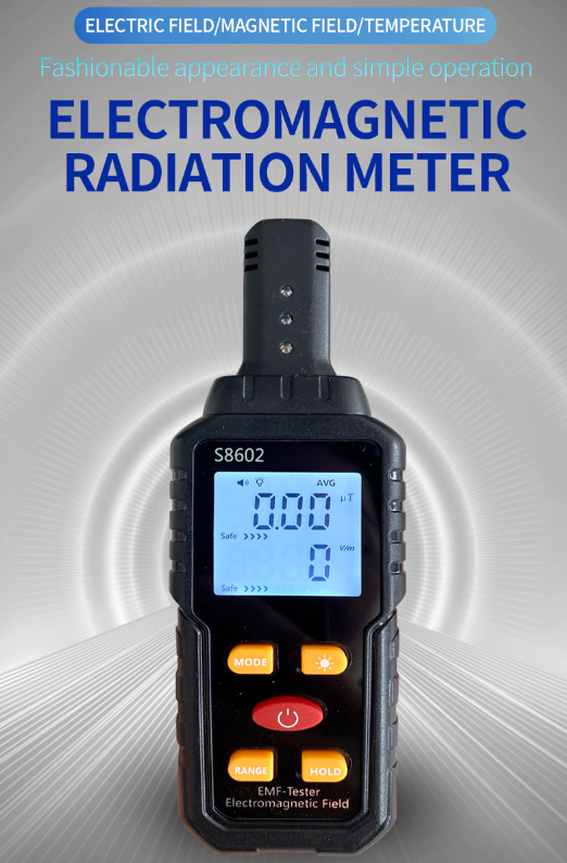 EMF Meter Electromagnetic Field Detector Smart 3 in 1 Digital Counter Emission