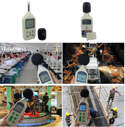 Digital Noise Sound Level Meter Tester Measures Benetech 30-130 dB GM1357