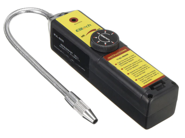 Leak Detector Refrigerant Hvac Halogen Gas Freon Sensor High Accuracy Eletech