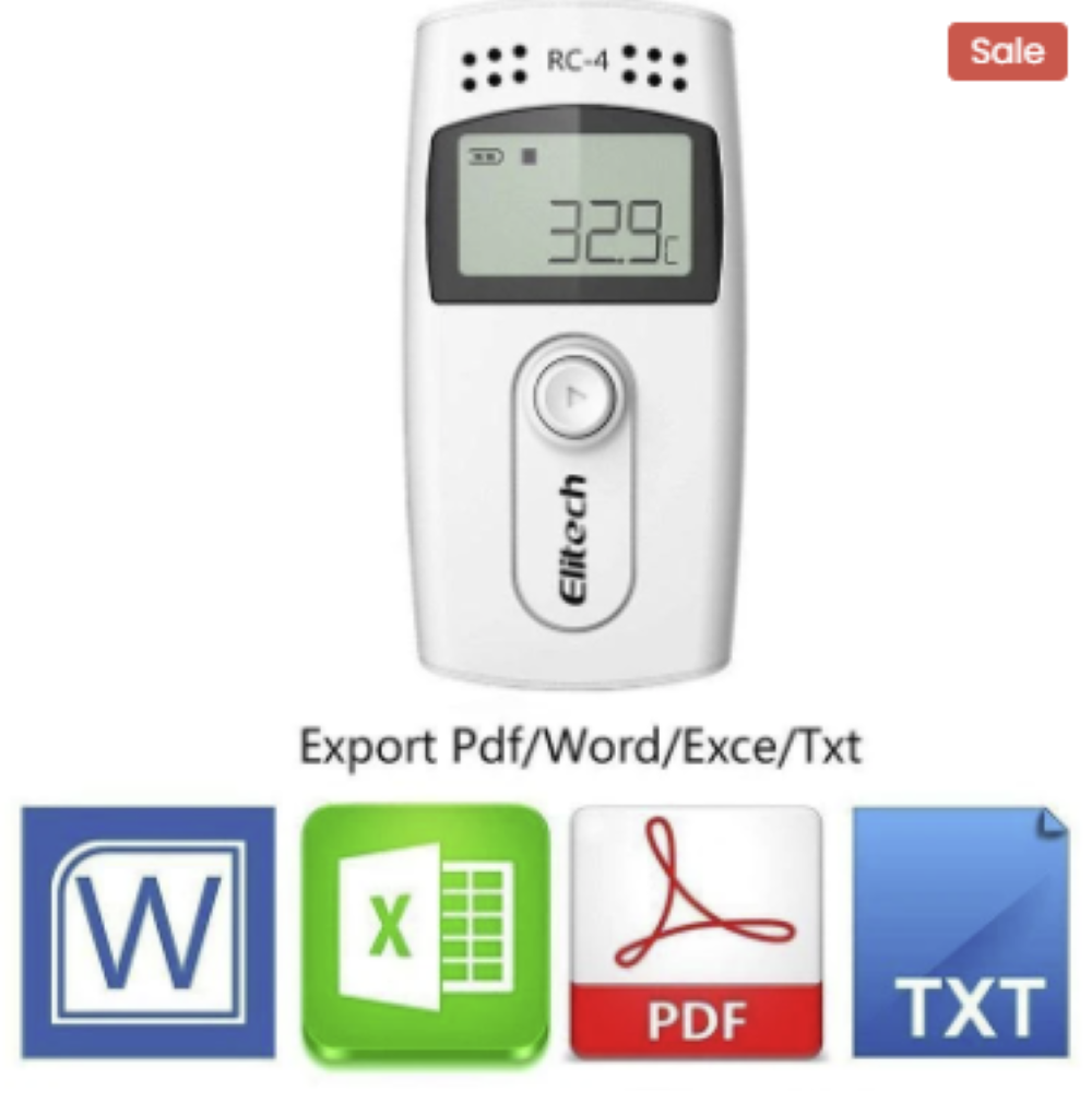 Temperature Data Logger Temp Meter Recorder Reader USB  Elitech RC-4