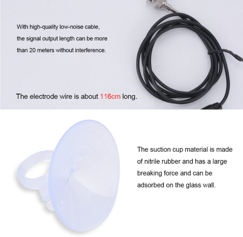 PH Probe Electrode Replacement Sensor BNC 75 cm Cable Aquariums Hydroponics Lab